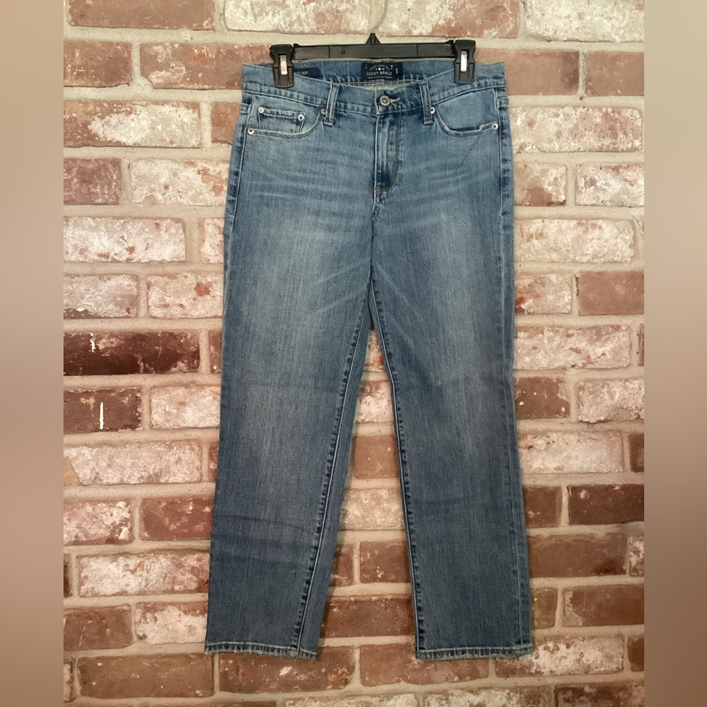 Lucky Brand Sweet Crop Denim Jean Size 28